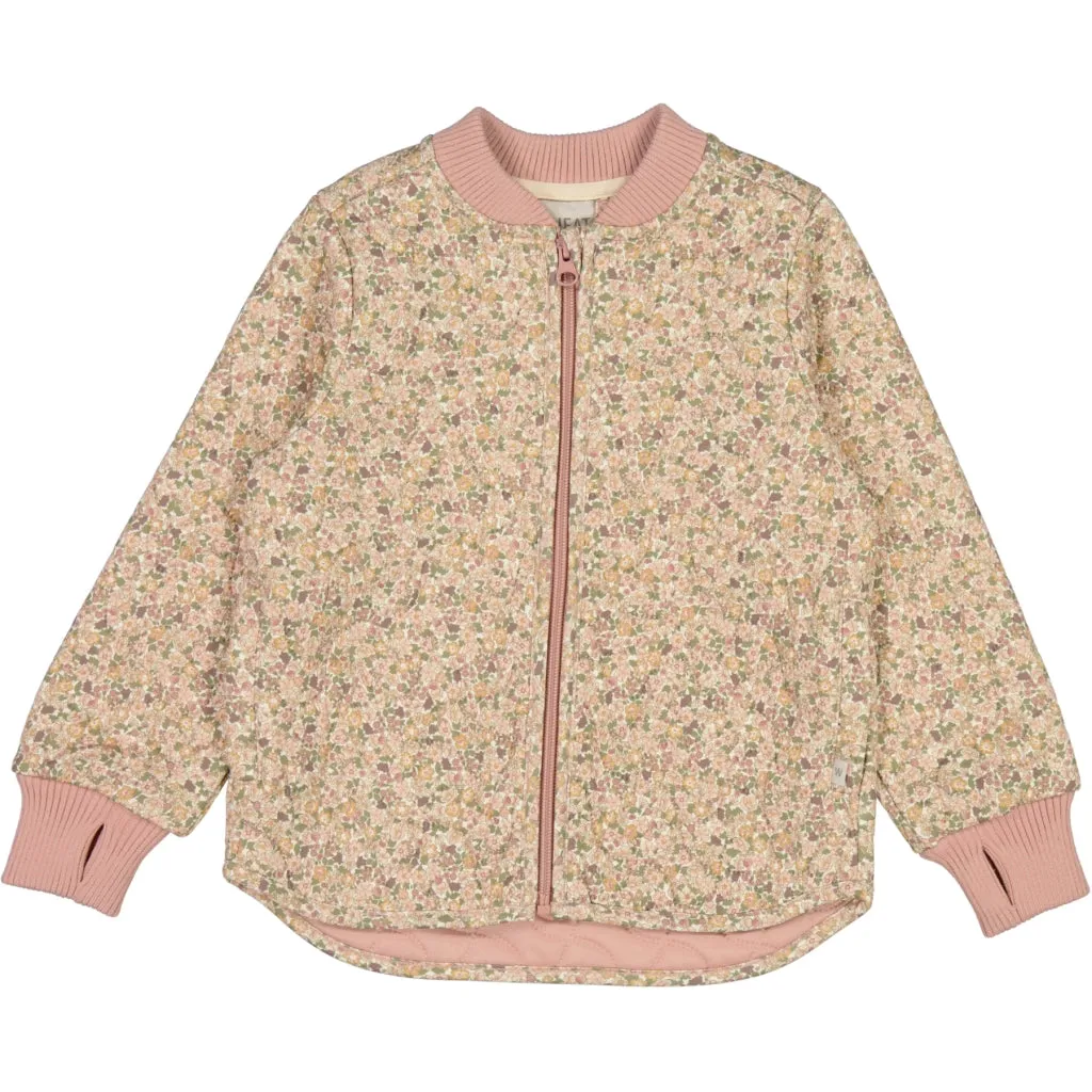 Thermo Jacket Loui - eggshell flowers
