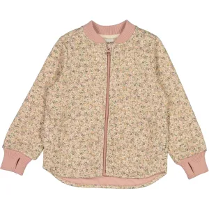 Thermo Jacket Loui - eggshell flowers