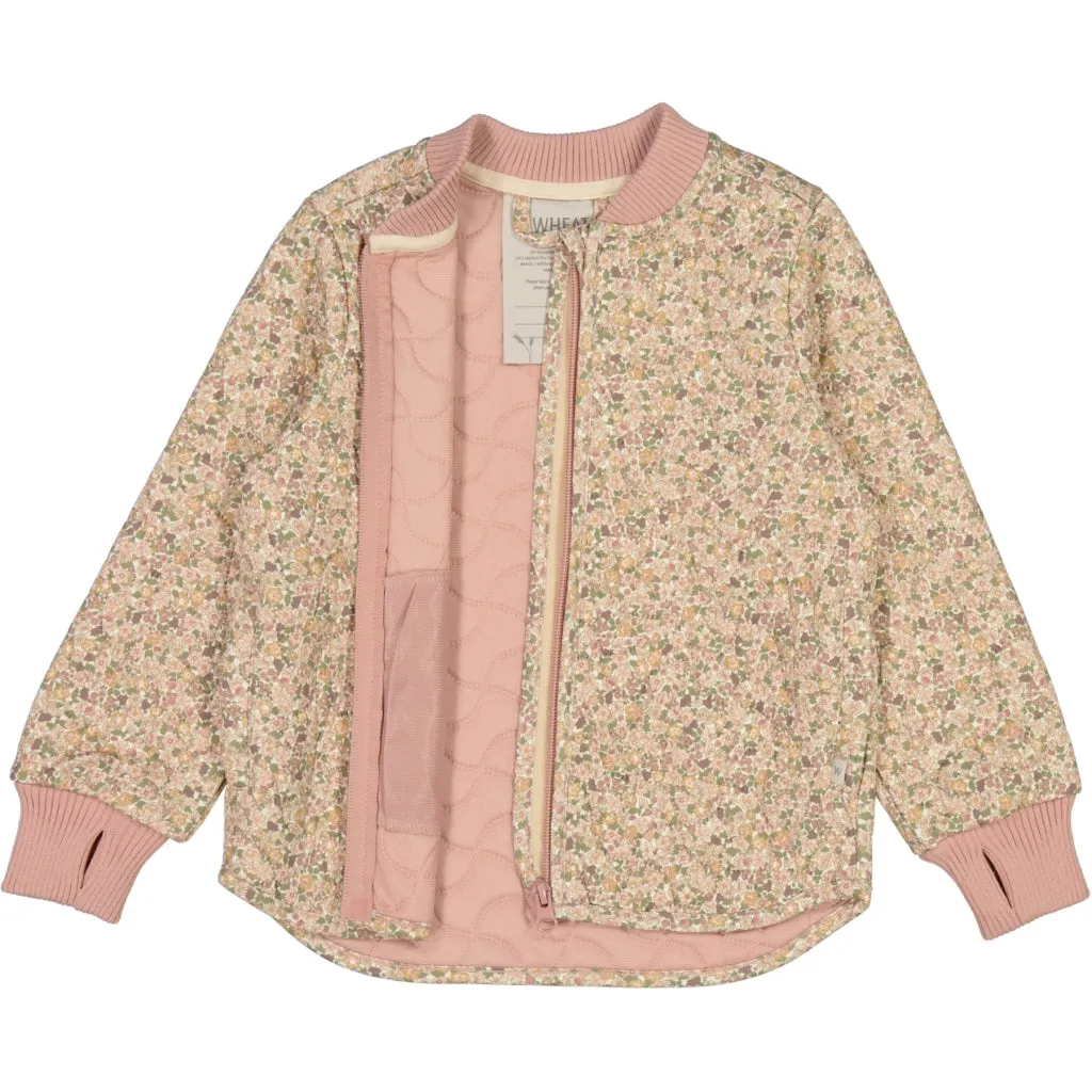 Thermo Jacket Loui - eggshell flowers