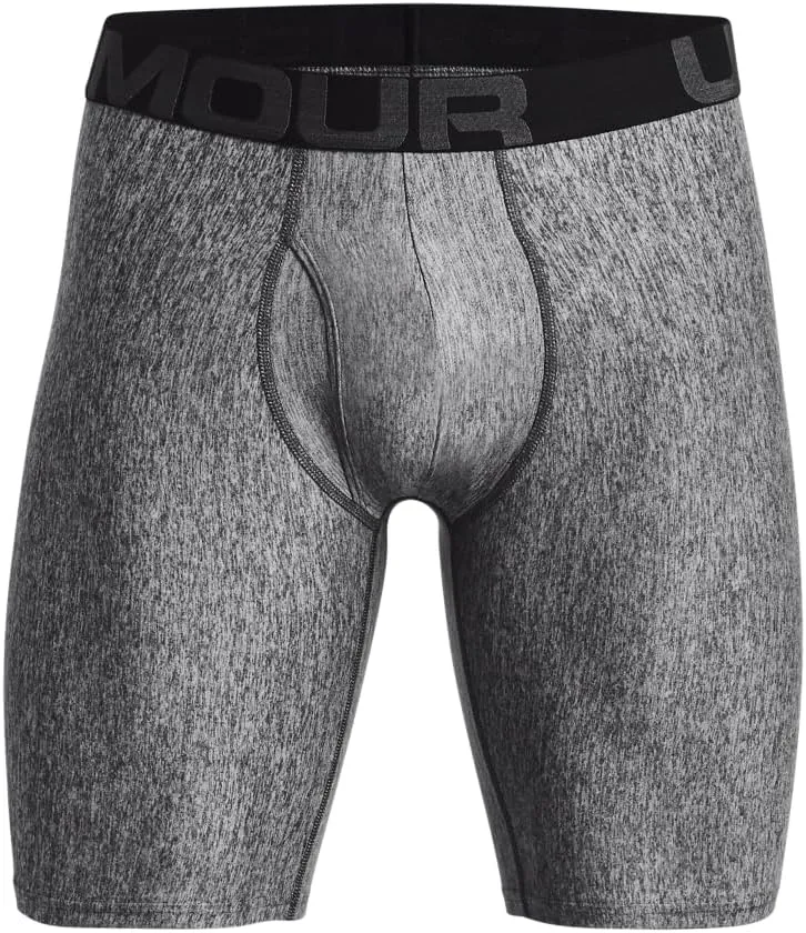 Under Armour Performance Tech Mesh Boxerjock Brief, 9" Inseam, All-day Comfort Long Leg Boxer Brief