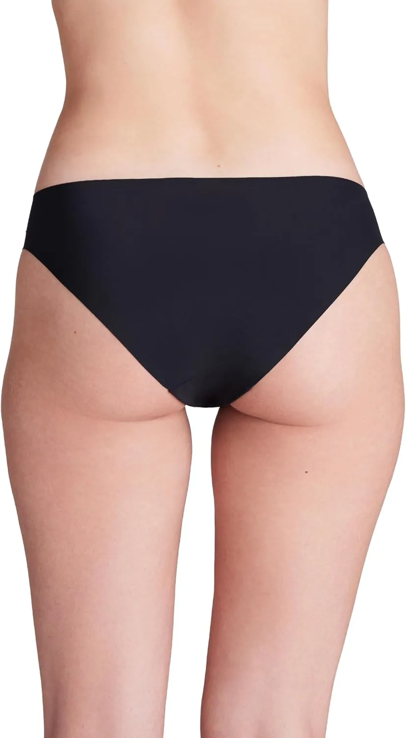 Under Armour Women's 3-Pack Pure Stretch No Show Bikini Underwear, All-Day Comfort & Ultra-Soft Fit