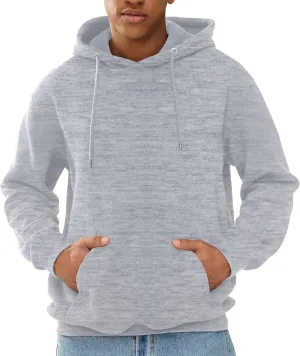 Unisex Adult Fleece Hoodies, Breathable, Pullover Hooded Sweatshirt