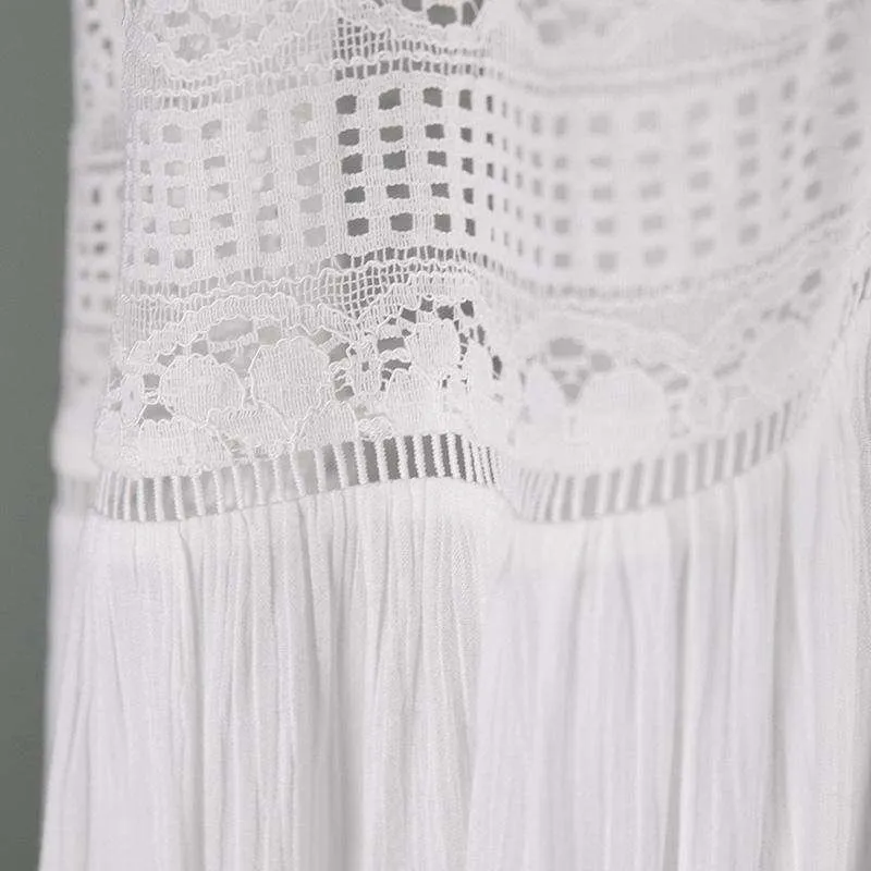 Victorian Sheer Long Dress
