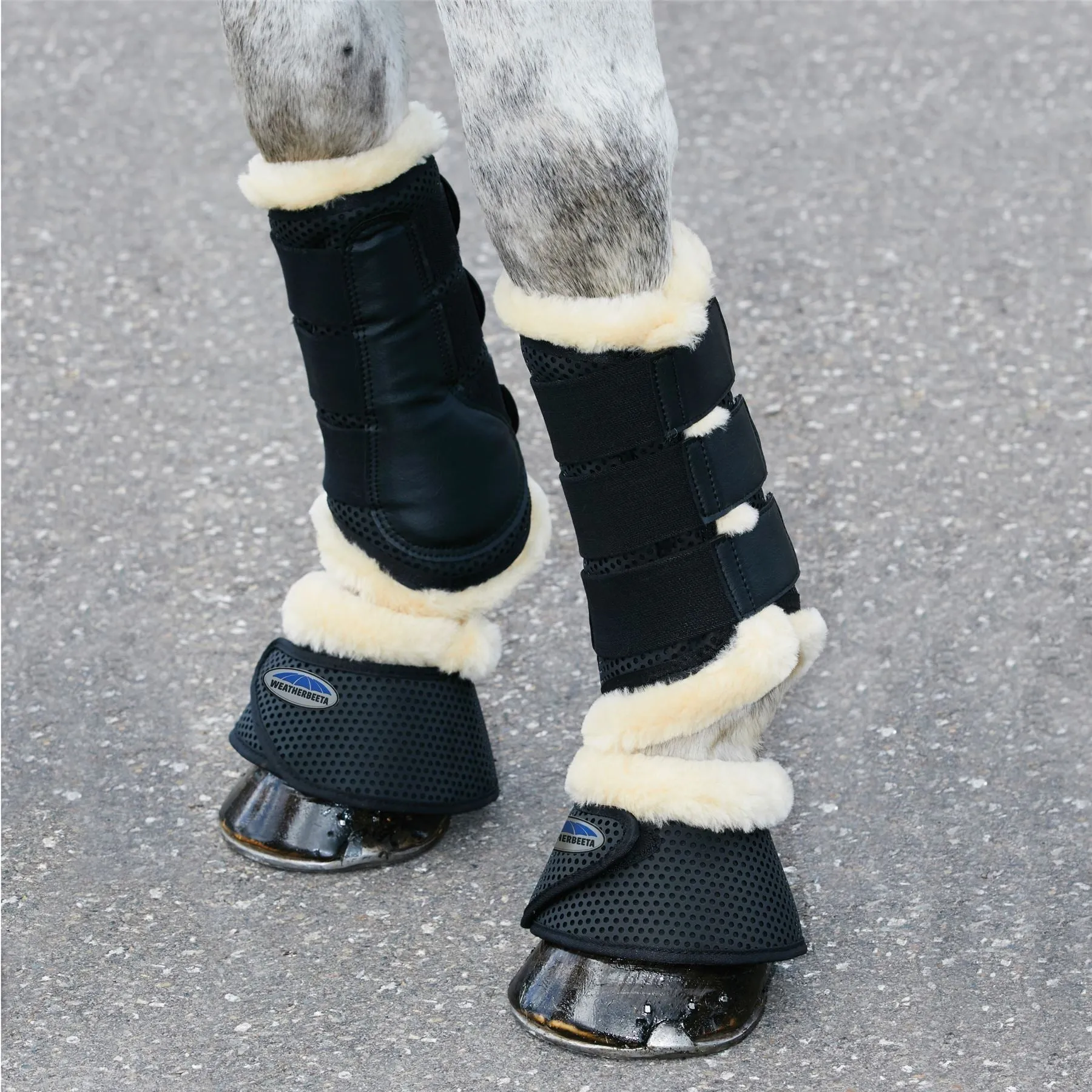 Weatherbeeta Pure Wool Trim Bell Boots