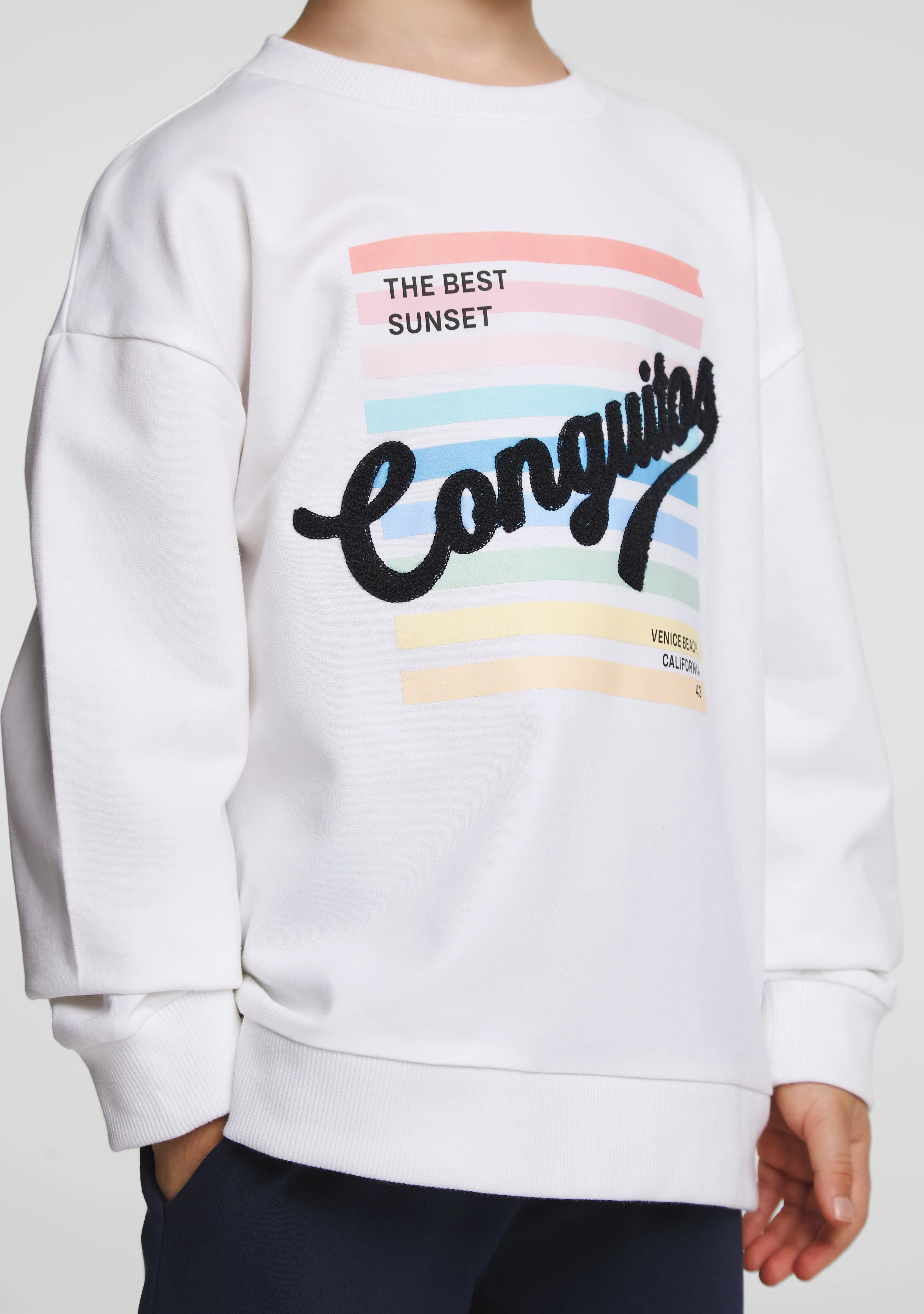 White Sunset Sweatshirt