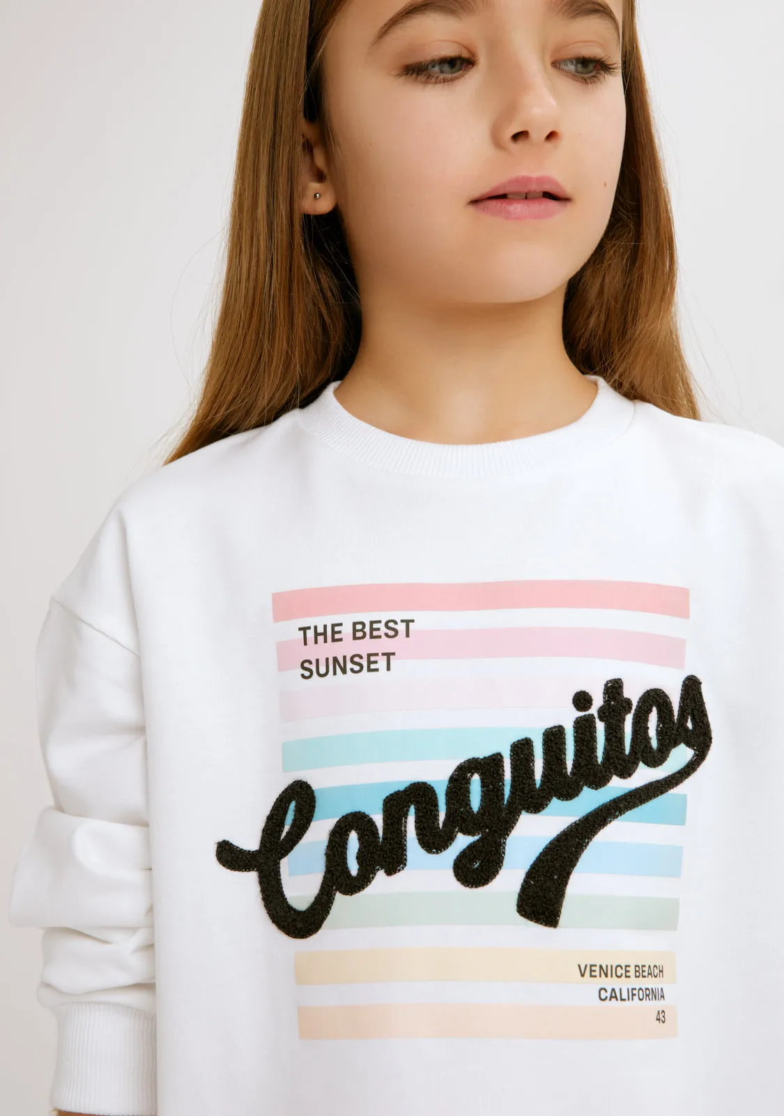 White Sunset Sweatshirt