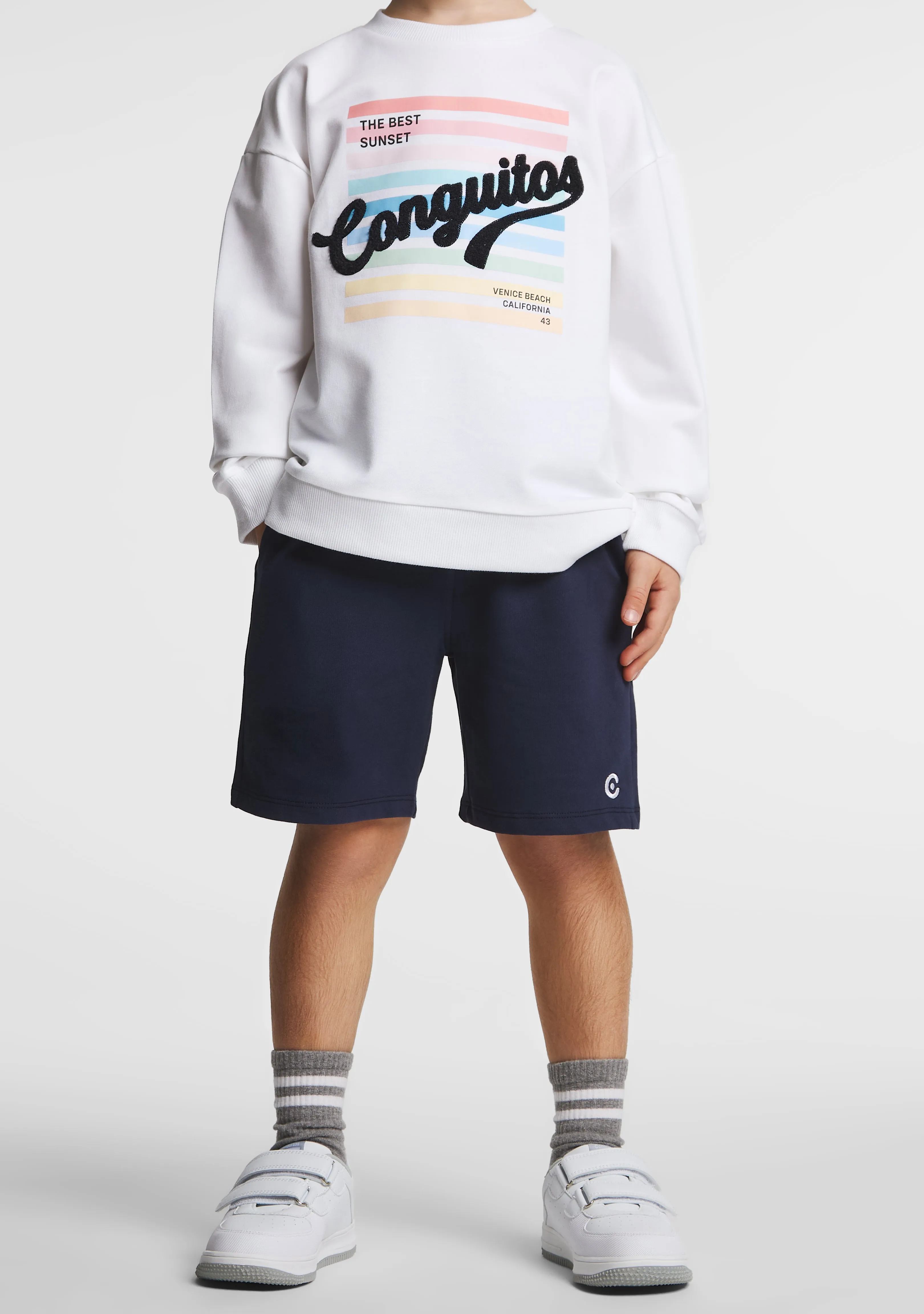 White Sunset Sweatshirt