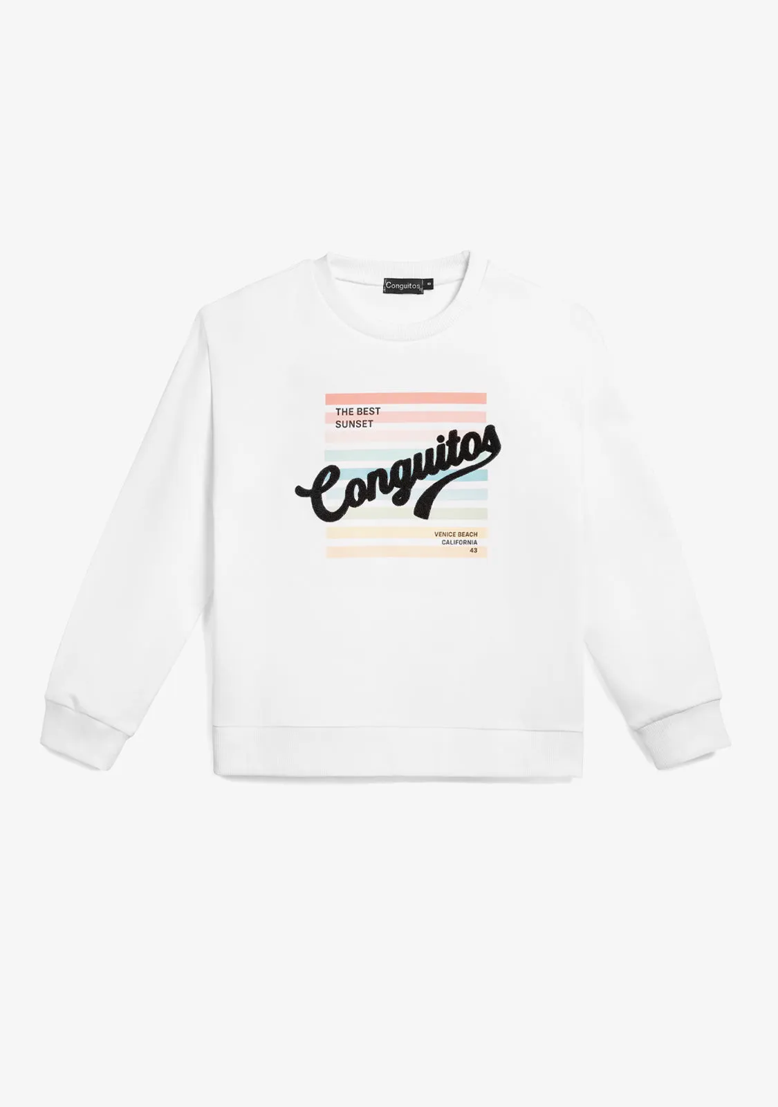 White Sunset Sweatshirt
