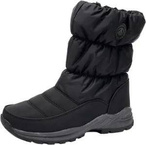 Winter Boots for Women Waterproof Thermal Winter Ankle Boots for Women Waterproof Snow Brown Black Fuzzy Winter Ankle Boots for Women Fur Lined Winter Boot for Women Botas Nieve Para Mujer