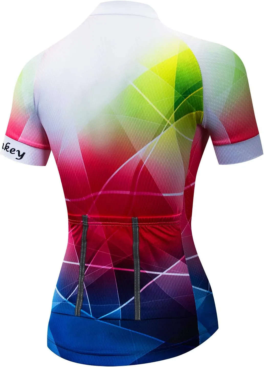 Women Cycling Jersey Shirt Short Sleeve Breathable