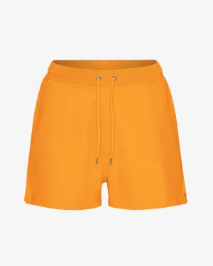 Women Organic Sweatshorts - Sunny Orange