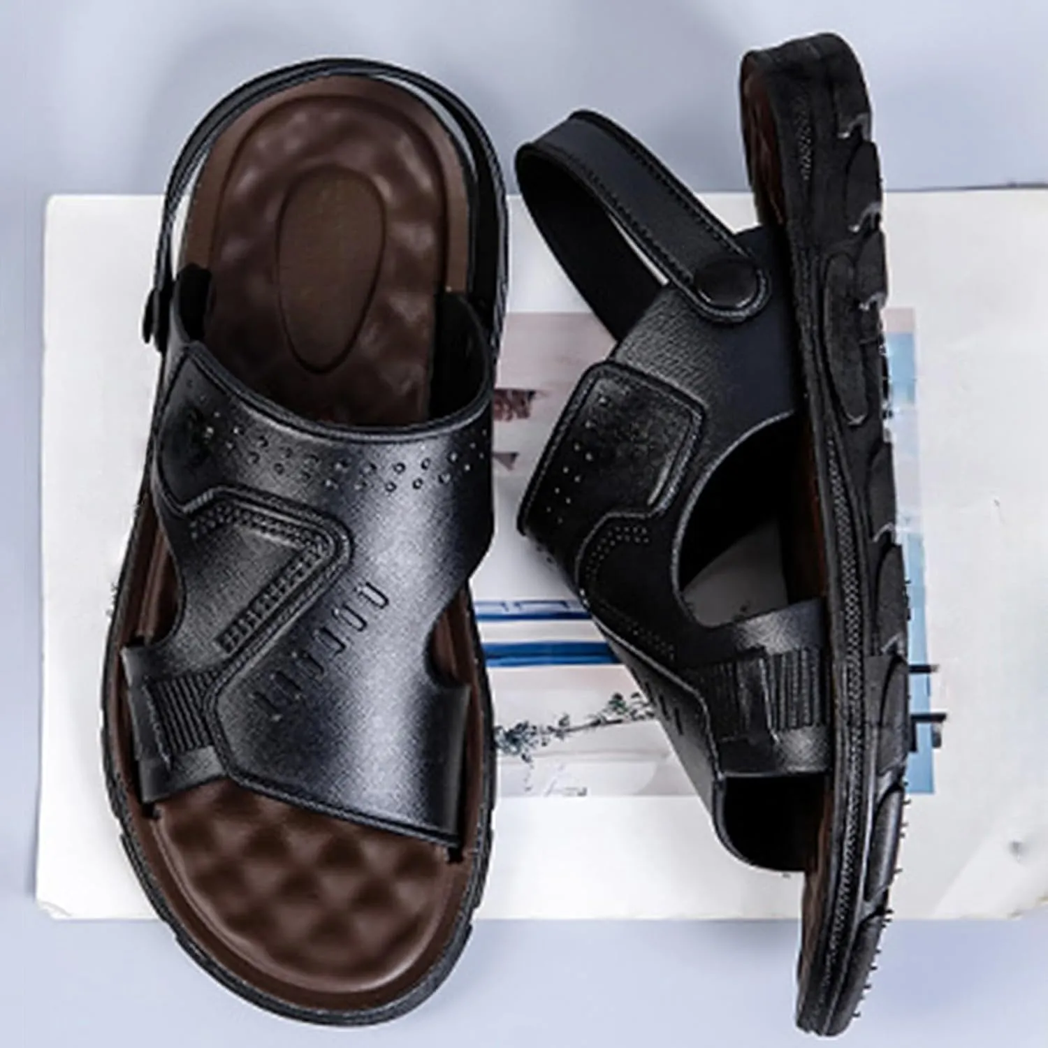 Women Orthotic Walking Sandals Wide Width Orthopedic Flat Sandals with Arch Support Summer Dressy Slip On Beach Slides