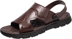 Women Orthotic Walking Sandals Wide Width Orthopedic Flat Sandals with Arch Support Summer Dressy Slip On Beach Slides