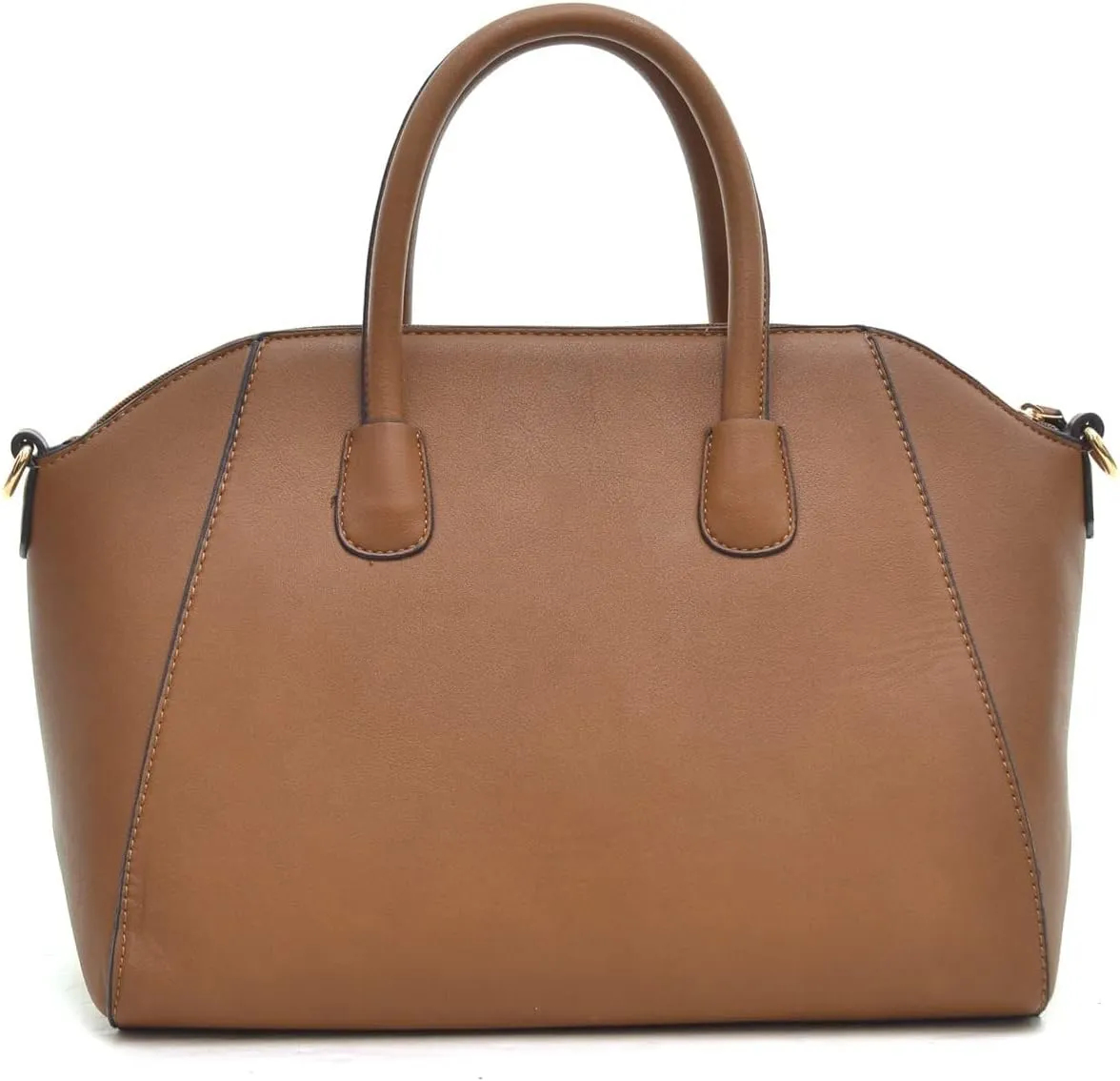 Women Zip-Around Medium Dome Satchel Purse Recycled Synthetic Leather Shoulder Bag Boho Aztec Handbags
