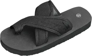 Women's Comfortable Breathable Mesh Flip Flops Hollow Mesh Slide with Arch Support Orthopedic Sandals Summer Slip On Flat Sandals