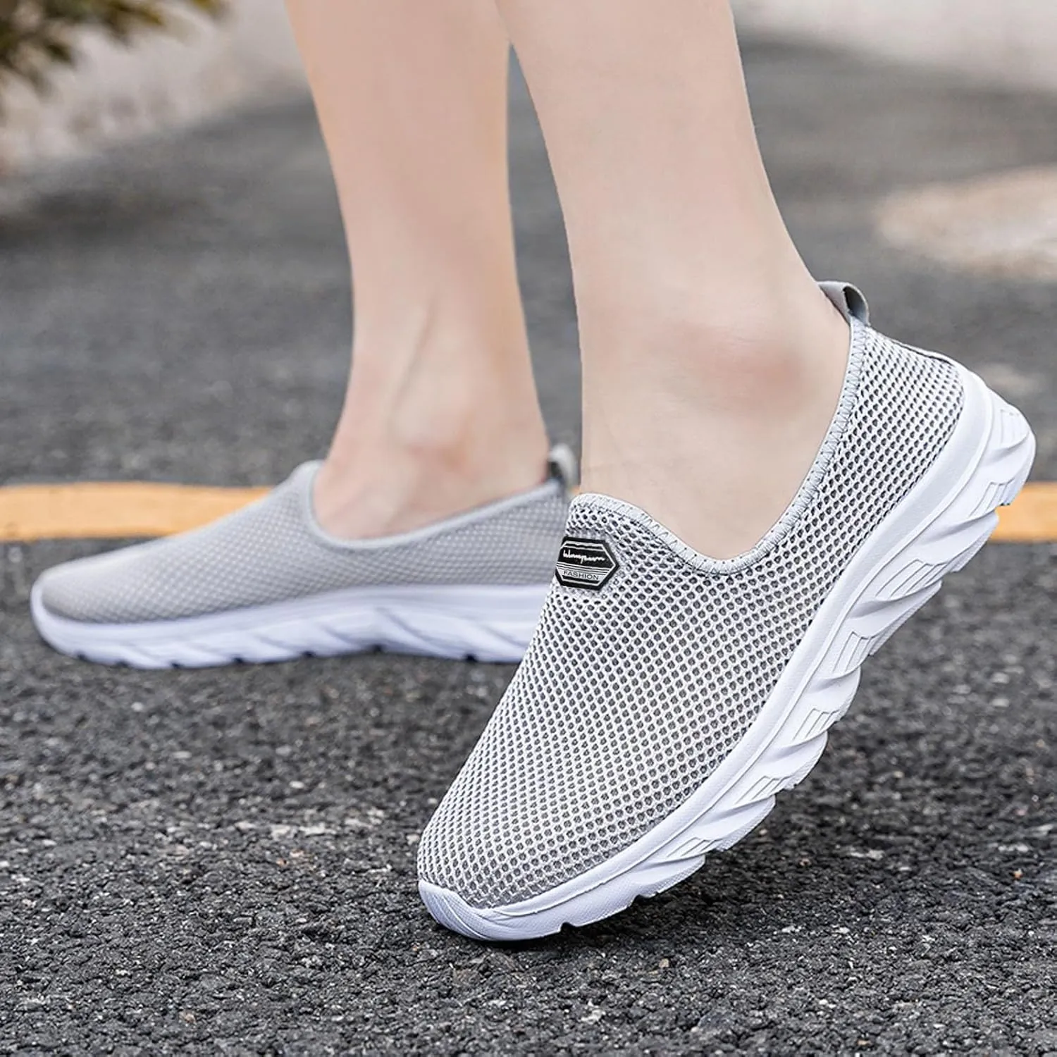 Women's Fashion Sneaker Non Slip Breathable Lightweight Comfortable Lace Up Leather Tennis Shoes Women Women's Platform Loafers White Leather Sneakers