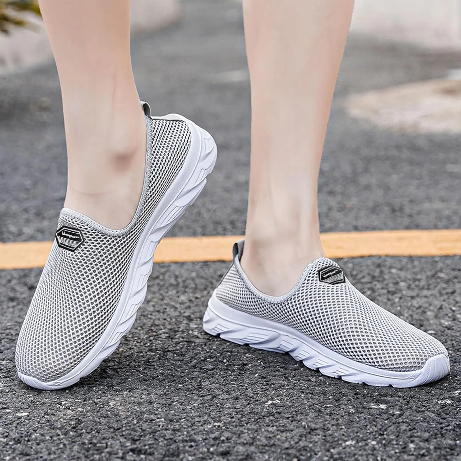 Women's Fashion Sneaker Non Slip Breathable Lightweight Comfortable Lace Up Leather Tennis Shoes Women Women's Platform Loafers White Leather Sneakers