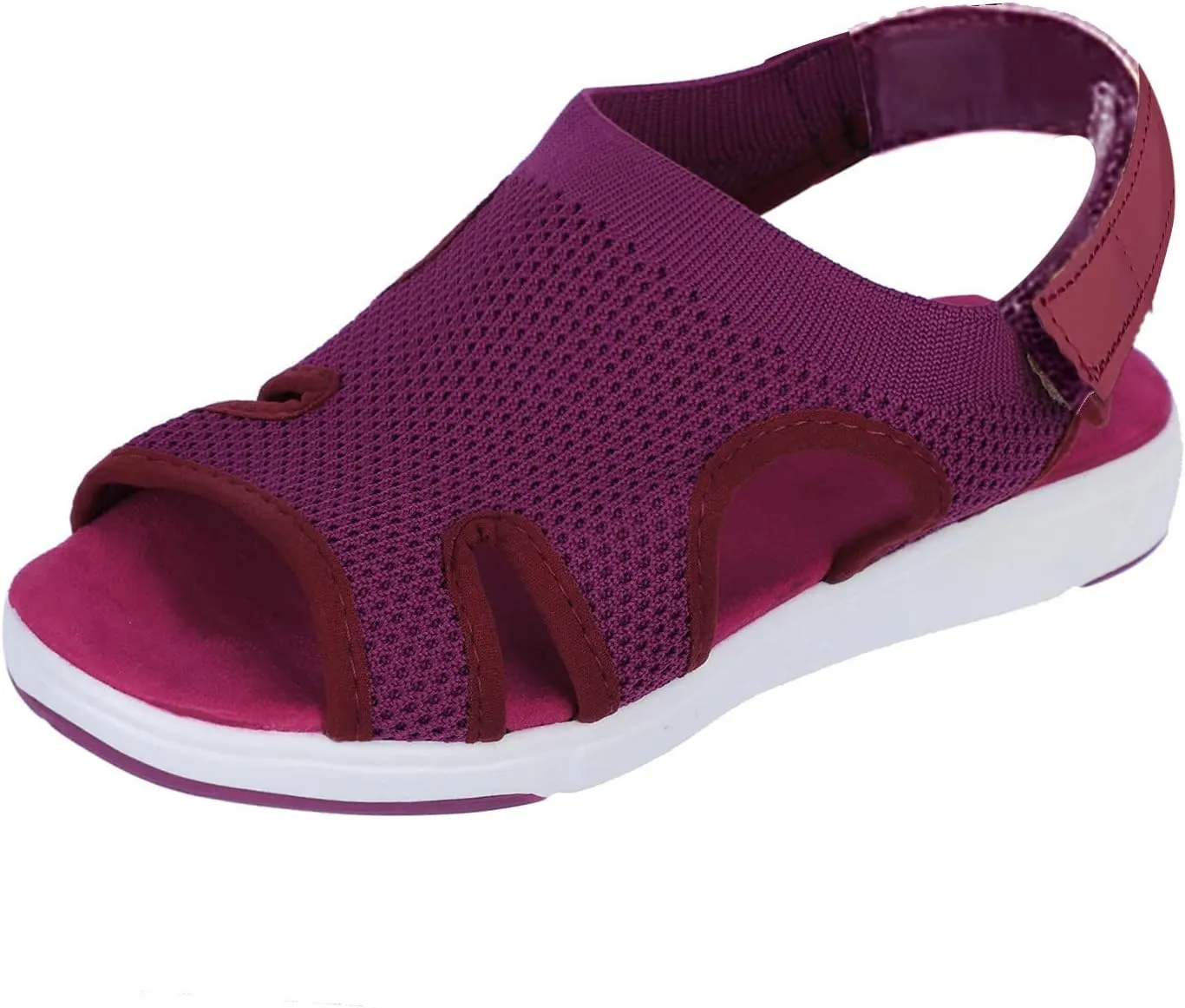 Womens Orthopedic Sandals Comfortable Walking Tennis Shoes Sandals Arch Support Wide Fit Sport Athletic Hiking