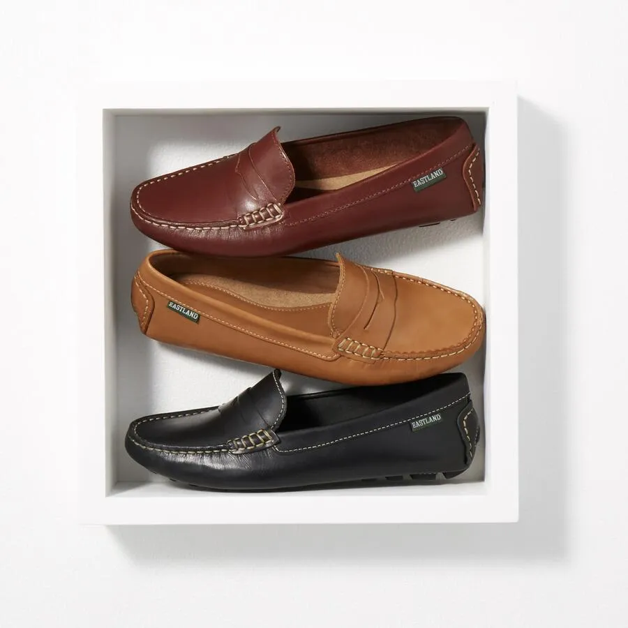 Women's Patricia Penny Loafer Driving Moc Black