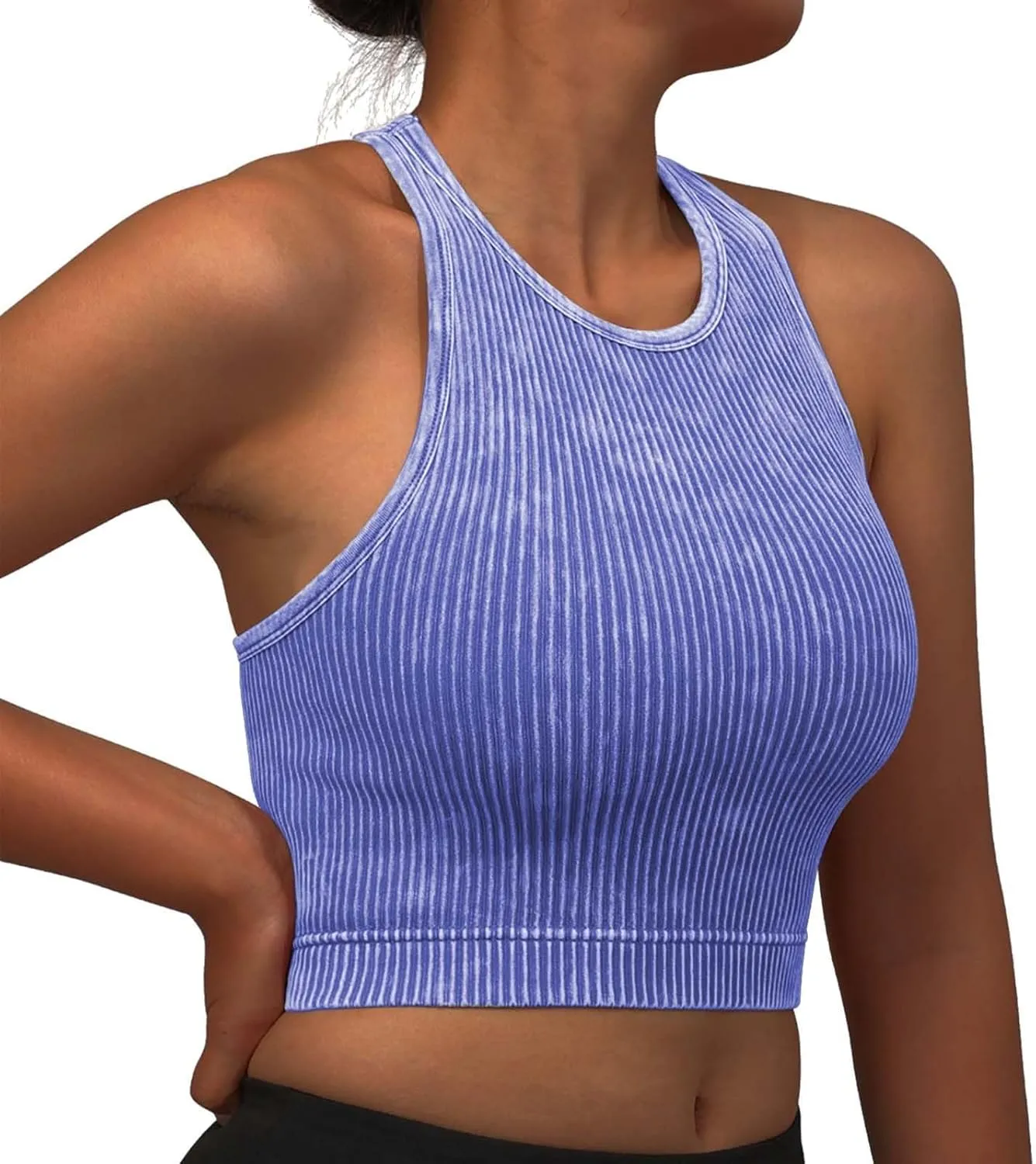 Women's Sports Bra Anti-Sagging Lift Up Breathable Yoga Bras Comfort Stretch Wirefree Breathable Pullover Underwear