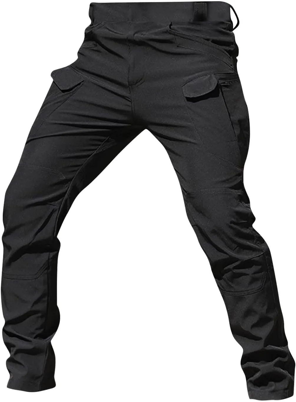 Work Pants for Men Casual Stretch Hiking Cargo Relaxed Fit Pants