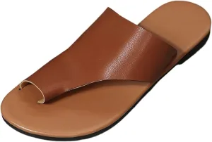Yytcsjz Recovery Slides for Women, Foot Correction Platform Sandals, with Arch Support, Comfortable Orthopedic Memory Foam Bunion Corrector Split