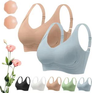 Zenalift Bra, Zenalift - Supportive Wireless Lift Bra for All-Day Comfort, Seamless Posture Correcting Bra for Women