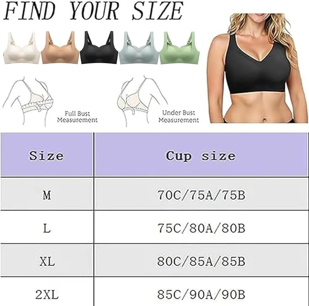 ZenaLift - Supportive Wireless Lift Bra for All-Day Comfort, Zenalift Bra, 2025 New Women Miskyle Shaping Bras