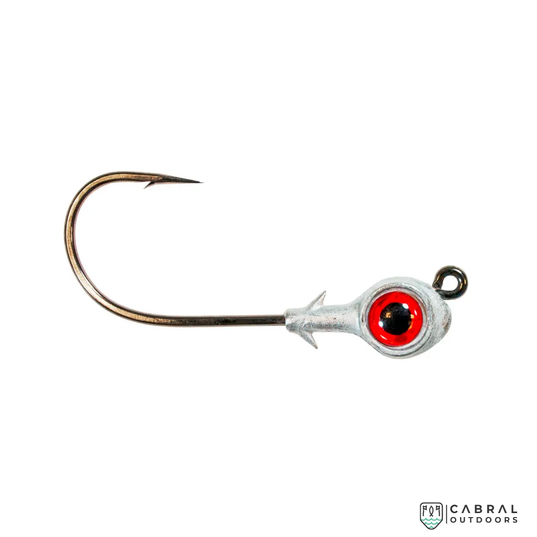 Zman REDFISH EYE™ JIGHEADS 1/2 Oz & 3/8 Oz | 3pc/pkt